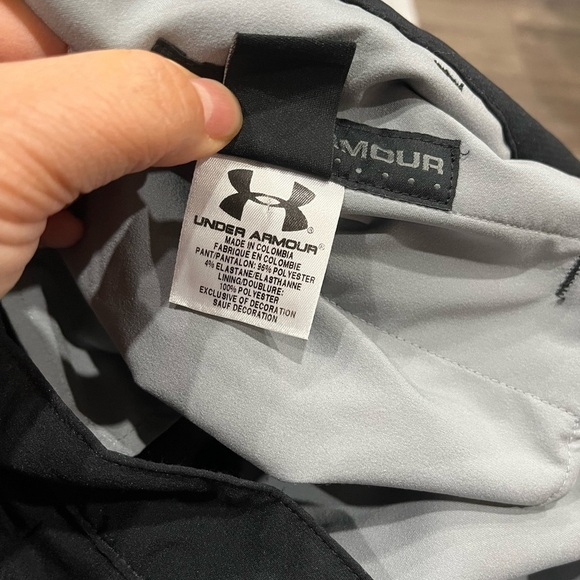 [36/L32]Under Armour Men Black Golf Performance Stretchy Pants - Picture 9 of 9